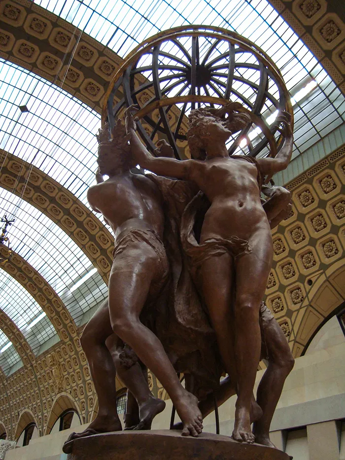 Jean-Baptiste-Carpeaux, no Museu D'Orsay