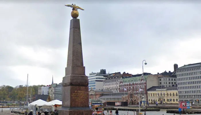 Obelisco da Tsarina, em Helsinque, Finlândia