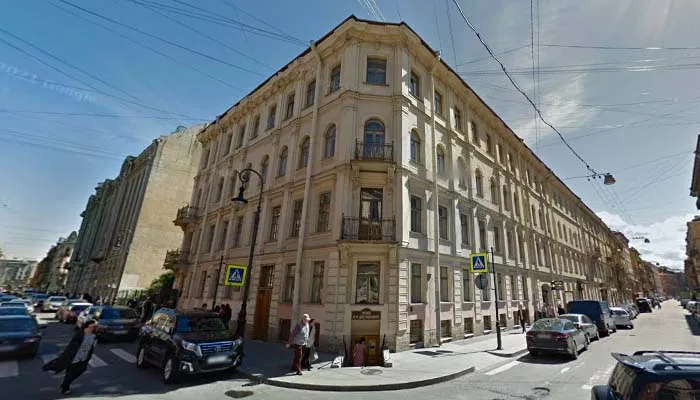 Prédio da casa de Dostoievski, em São Petersburgo, Rússia Prédio da casa de Dostoievski, em São Petersburgo, Rússia
