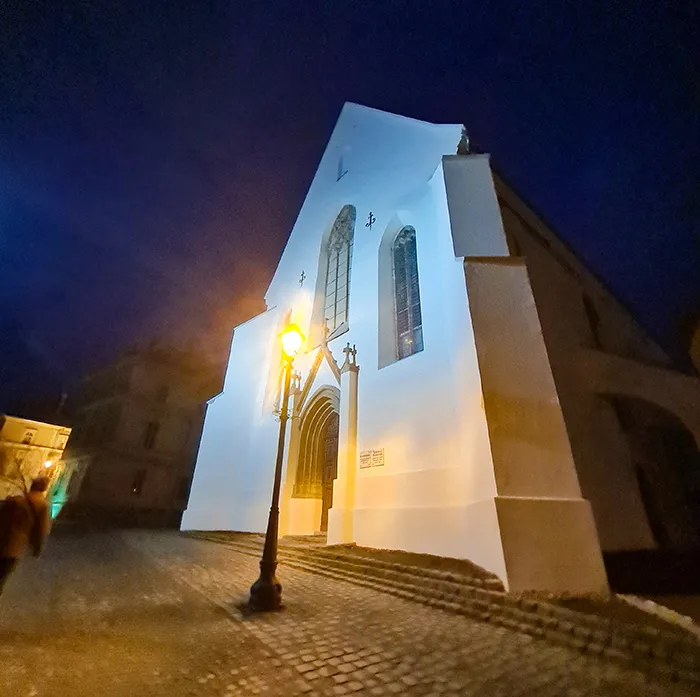 A Biserica Mănăstirii ou Igreja do Mosteiro Dominicano, em Sighisoara, Romênia A Biserica Mănăstirii ou Igreja do Mosteiro Dominicano, em Sighisoara, Romênia