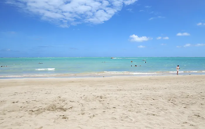 Praia alagoana na Rota Ecológica dos Milagres