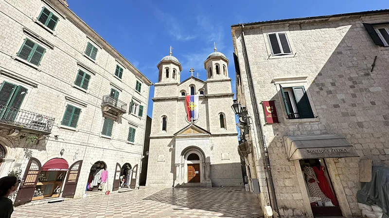 Igreja de São Nicolau, em Kotor, Montenegro Igreja de São Nicolau, em Kotor