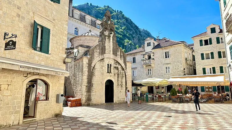Igreja de São Lucas, em Kotor, Montenegro Igreja de São Lucas