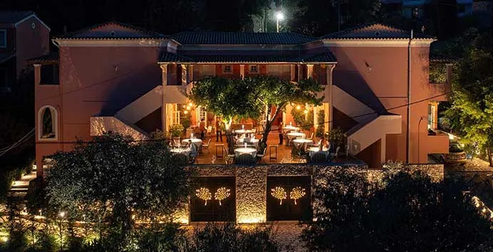 Restaurante Etrusco, em Corfu, Grécia