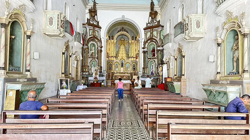 igreja de São Gonçalo, em Penedo, Alagoas