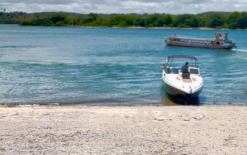 Rio São Francisco, em Penedo, Alagoas