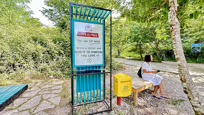 Um cantinho do Olho Azul, na Albânia Olho Azul, na Albânia