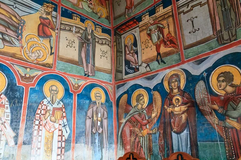 Paredes da Capela da Santíssima Trindade