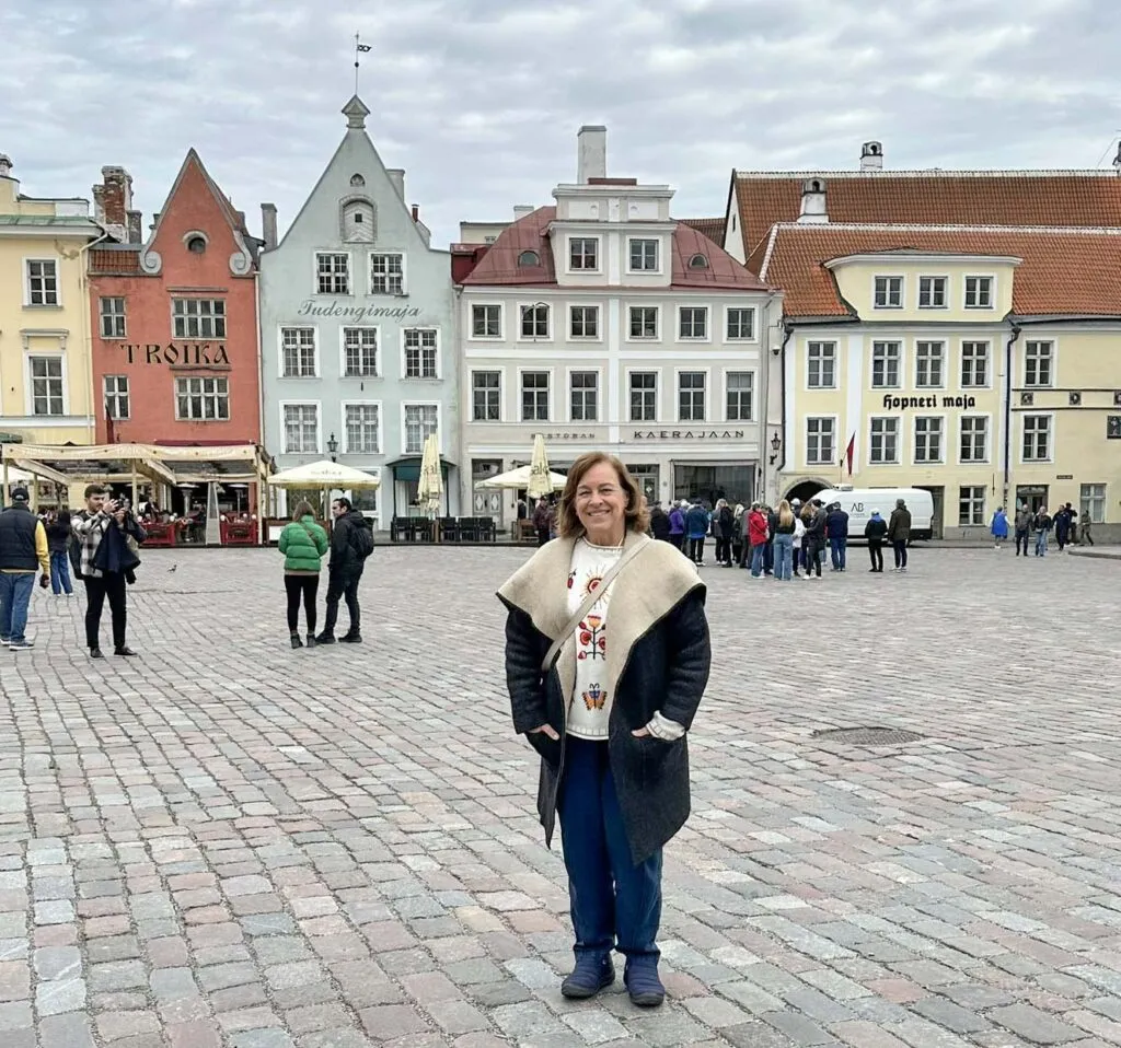 Praça da Câmara Municipal de Tallinn, Estônia