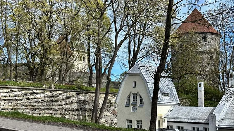 As muralhas de Tallinn 