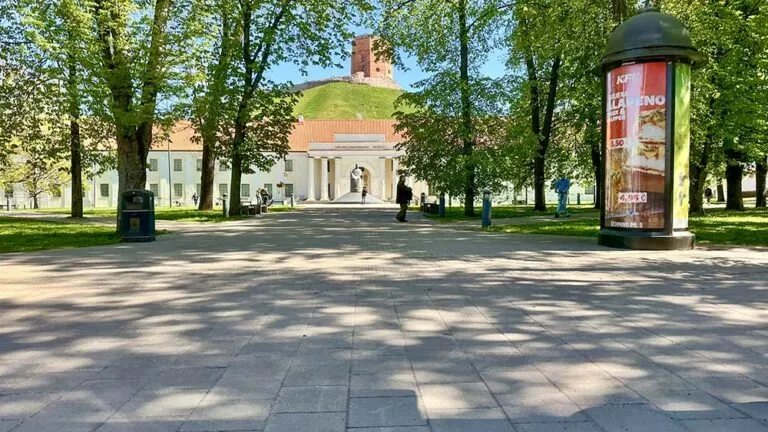Museu nacional em Vilnius, Lituânia