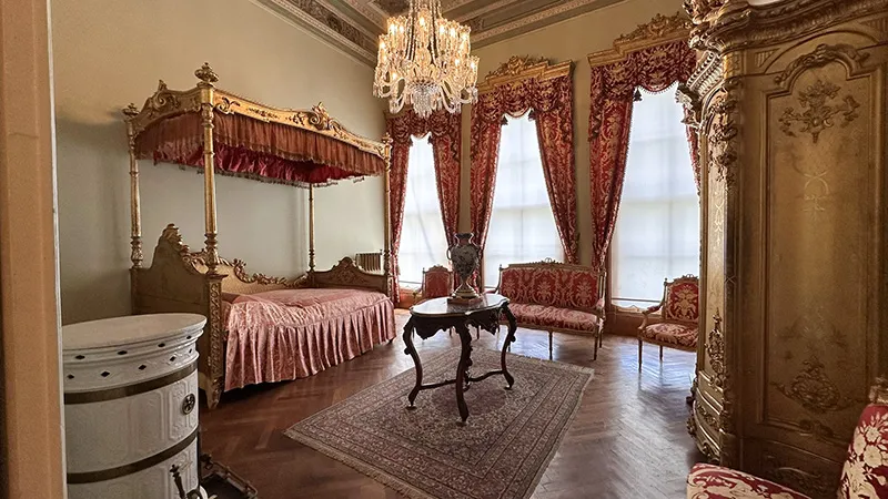 Quarto da mãe do sultão no harém